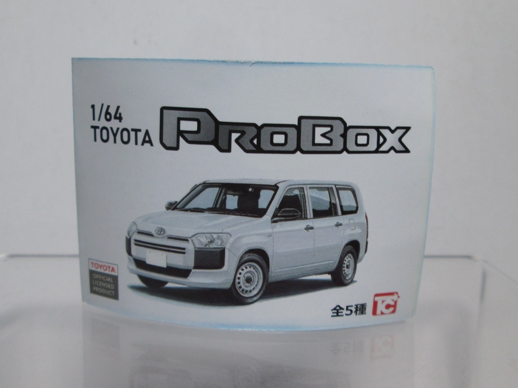【トイズキャビン】1/64 トヨタ プロボックス PROBOX G grade シルバーの画像10