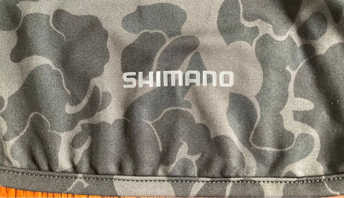 シマノ　サンシェード　サンプロテクション　AC-069Q ブラックダックカモ　フリーサイズ