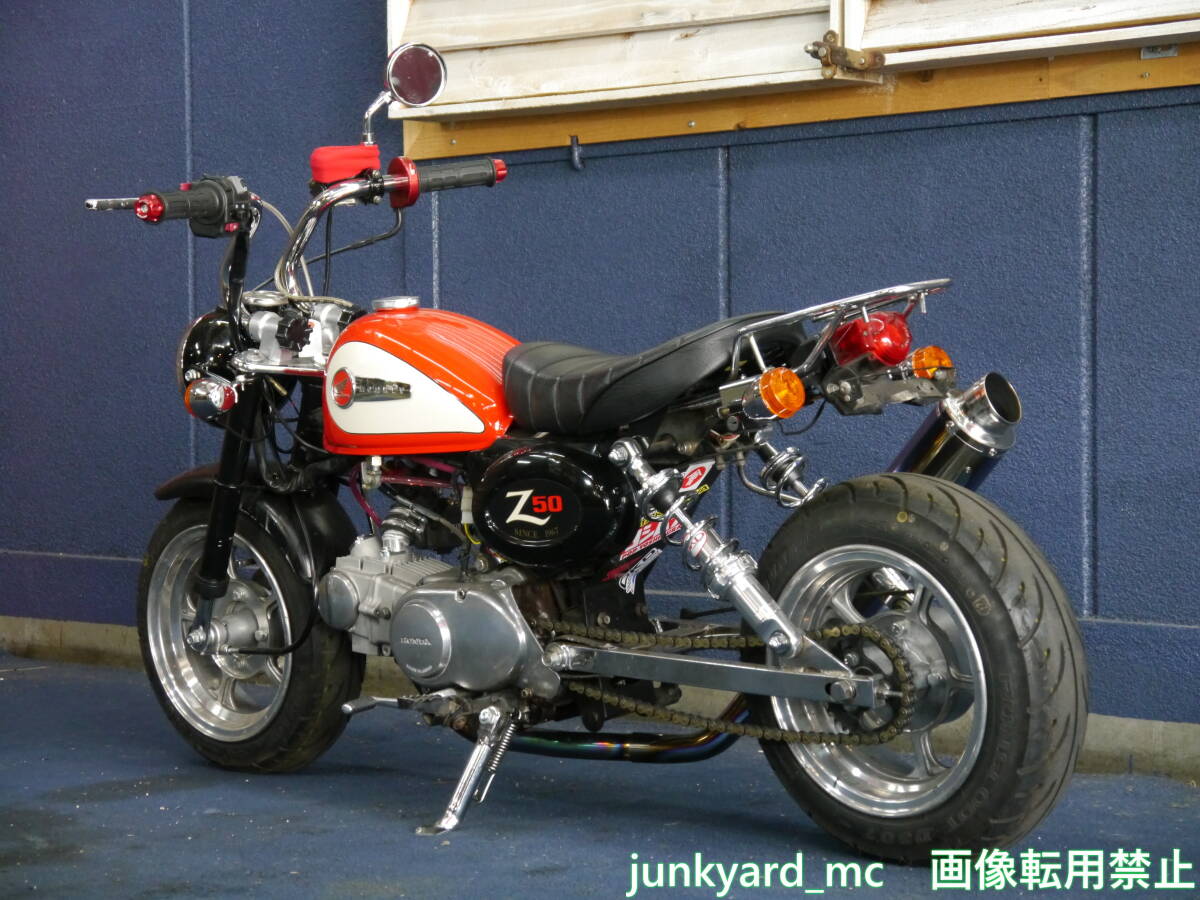 【東京都足立区・最寄り駅 竹ノ塚】HONDA Z50J モンキー 実動・書付 難有 ヨシムラ TAKEGAWAの画像6