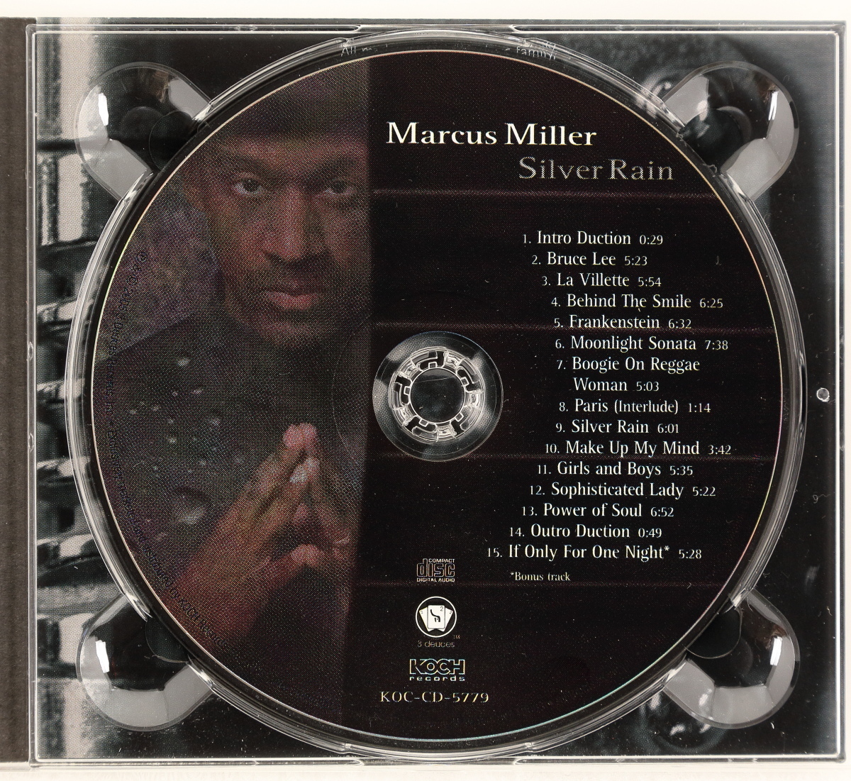 Marcus Miller　マーカス・ミラー　Silver Rain　デジパック仕様　US盤_画像3