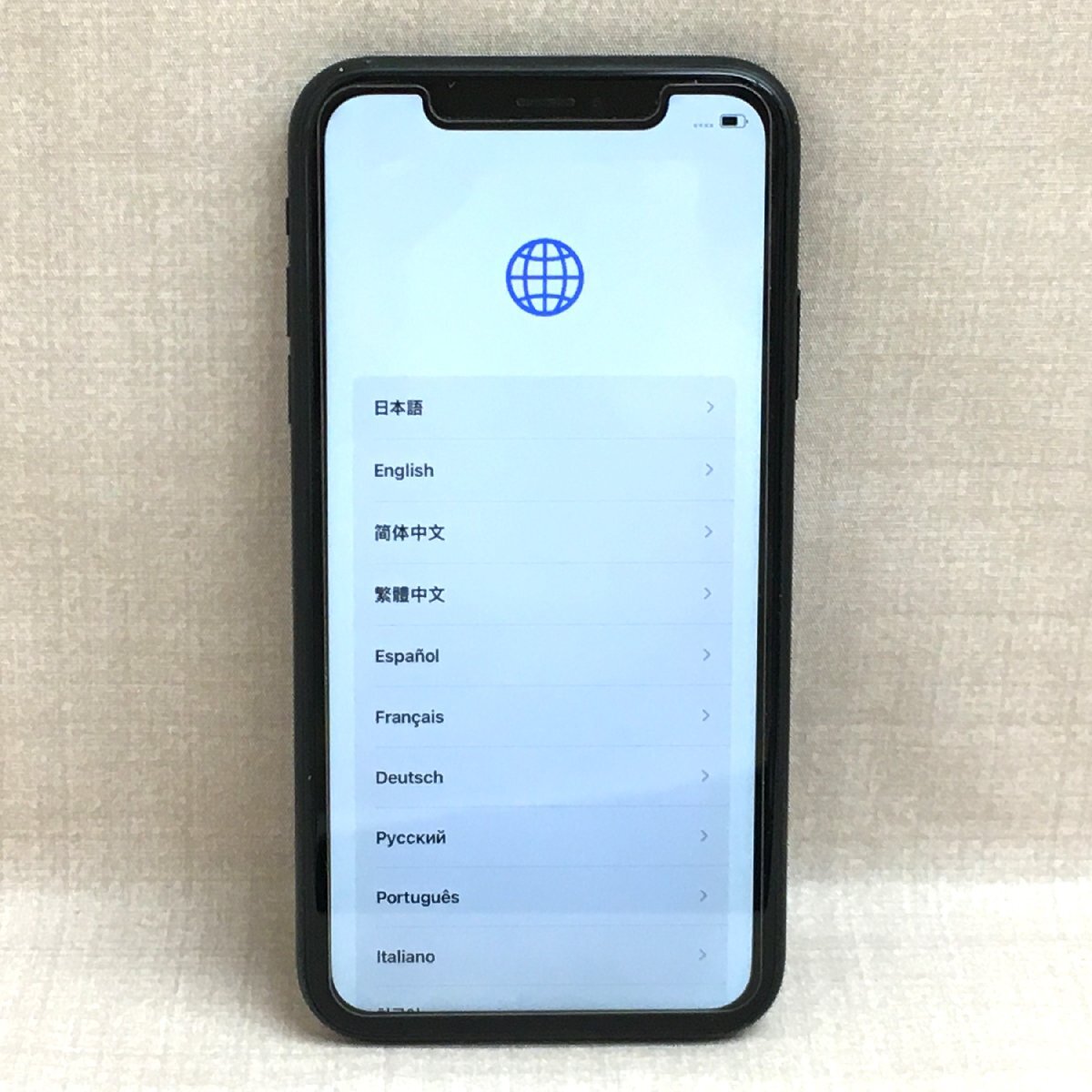 【大黒屋】中古 SIMフリー apple iPhone XR 64GB ブラック MT002J/A (A2106) 利用制限〇_画像1