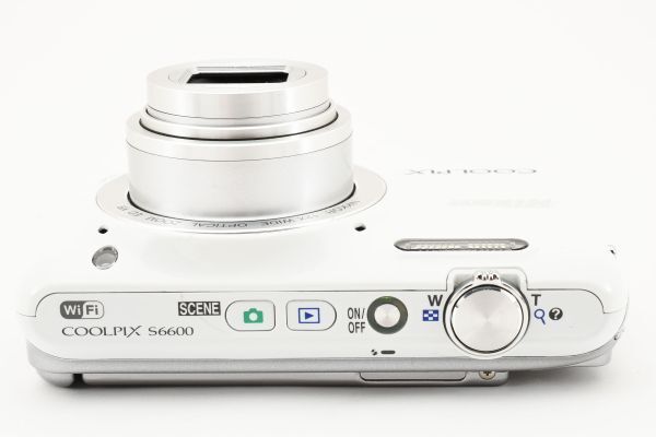 《美品》ニコン Nikon S6600 ホワイト #3355A700_画像4