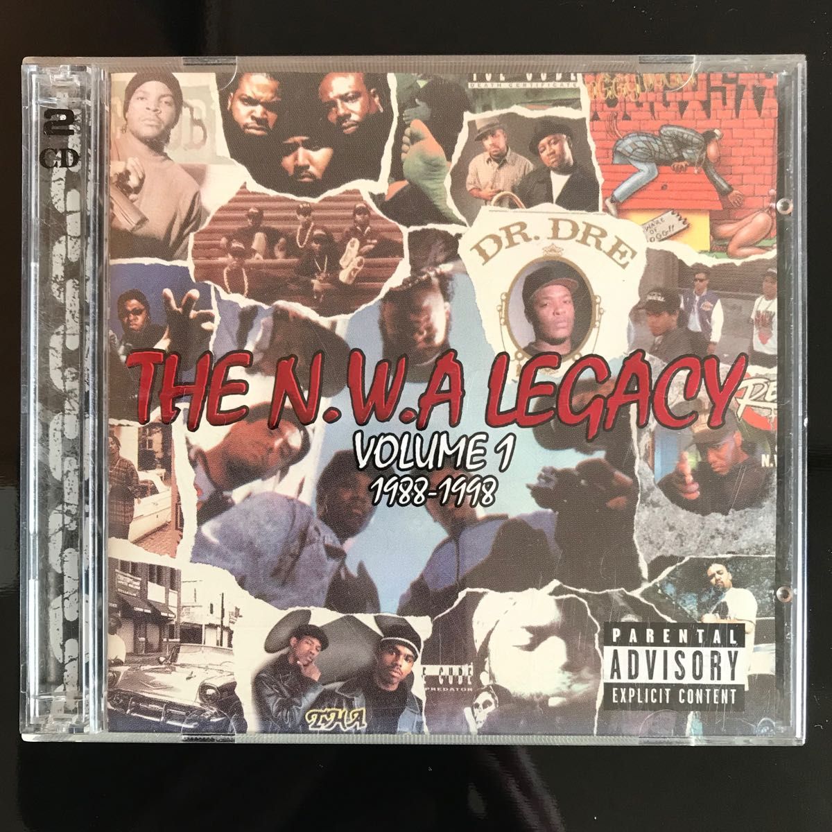 THE N.W.A. LEGACY VOLUME 1 1988-1998 US盤 CD2枚組 G-RAP WESTSIDE