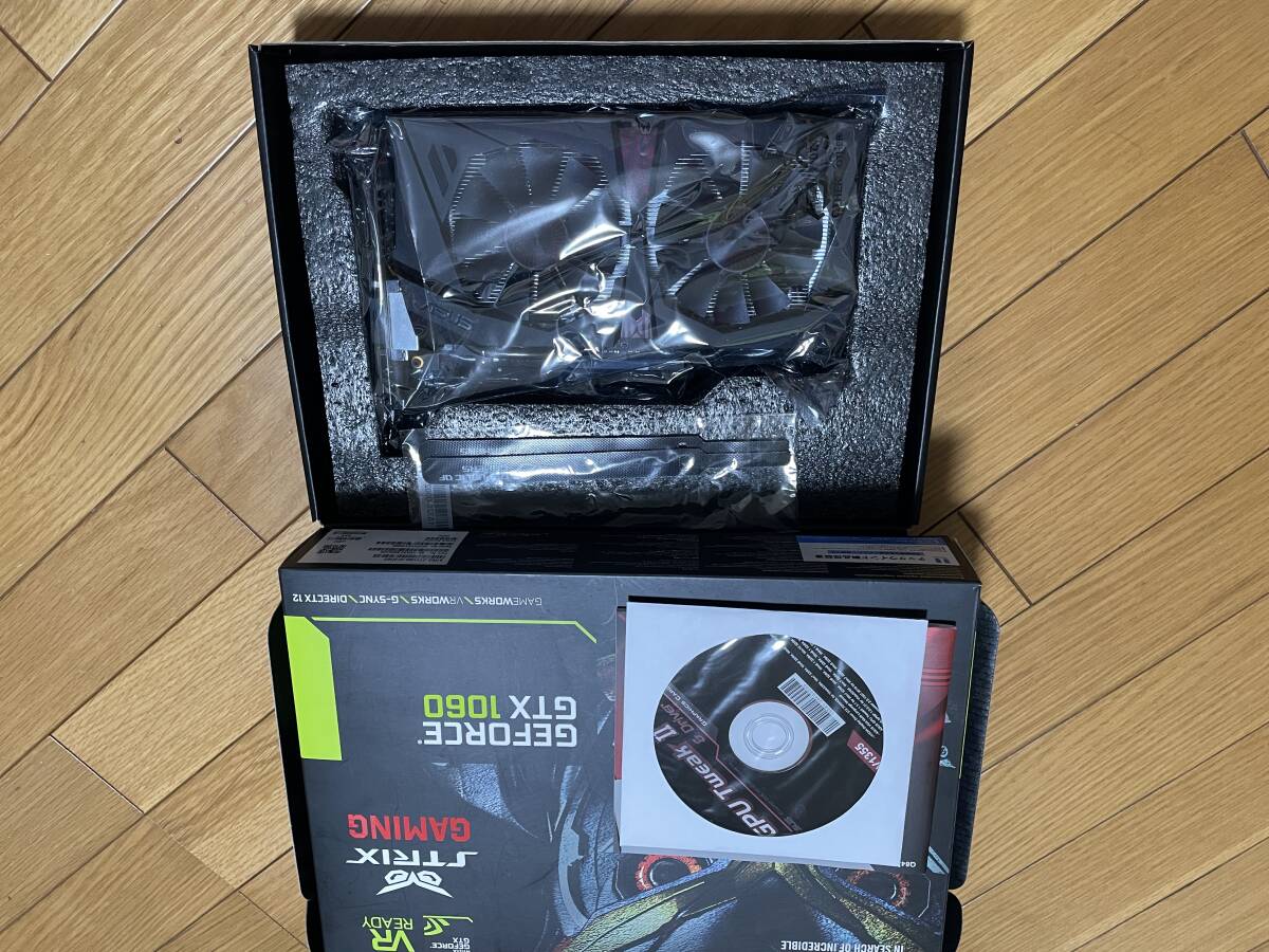 グラフィックボート　ASUS STRIX GTX1060 DC2O6G 6GB　オーバークロックモデル_画像6