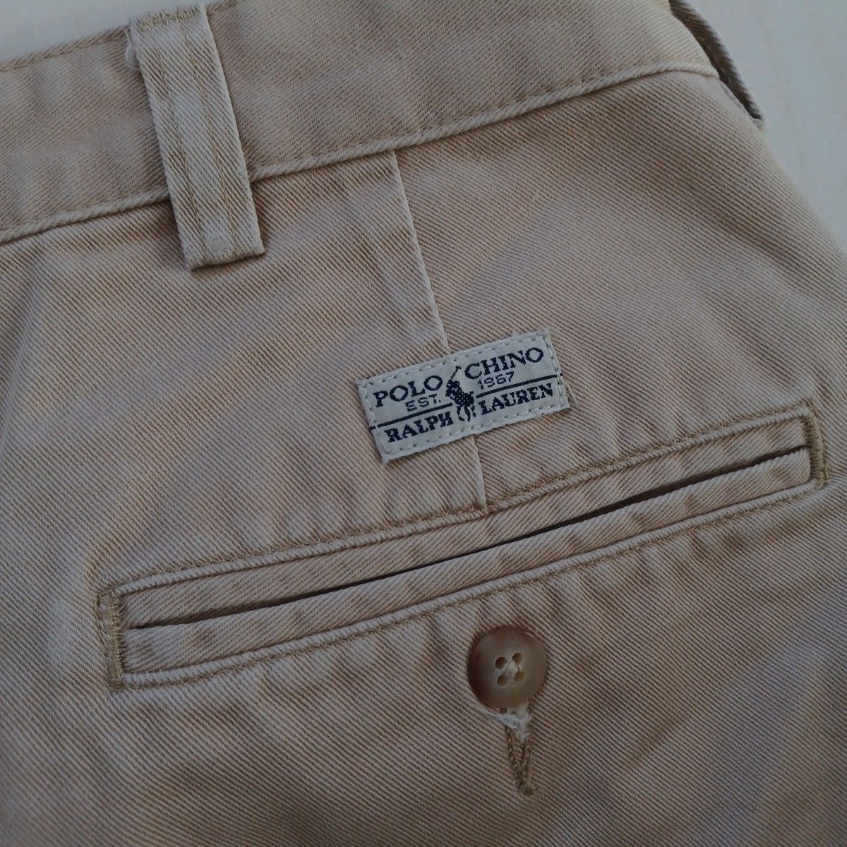 Polo Chino ラルフローレン　W34L34 ヴィンテージ　ちの チノパン　 ボトムス　ビンテージ