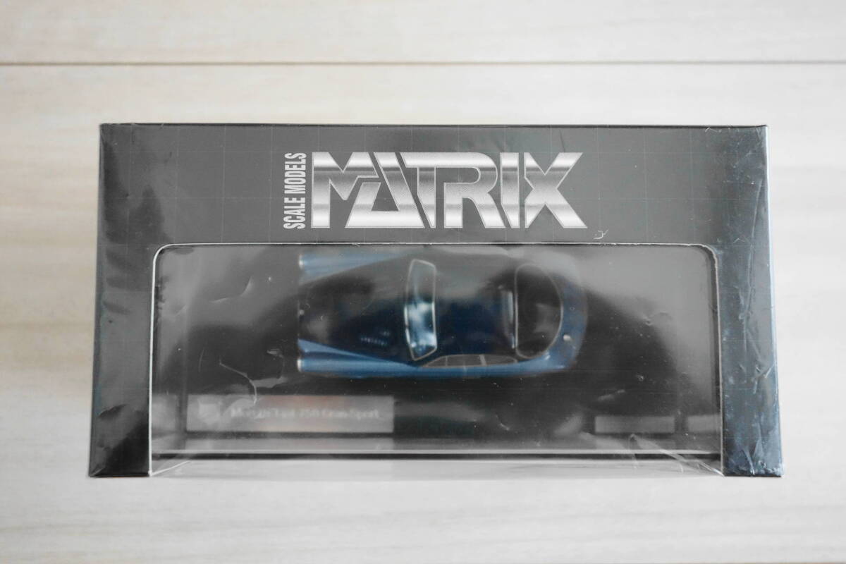 【新品未使用】MATRIX 1/43 マトリックス モレッティ グランスポーツ750 ブルー／ブラックの画像3