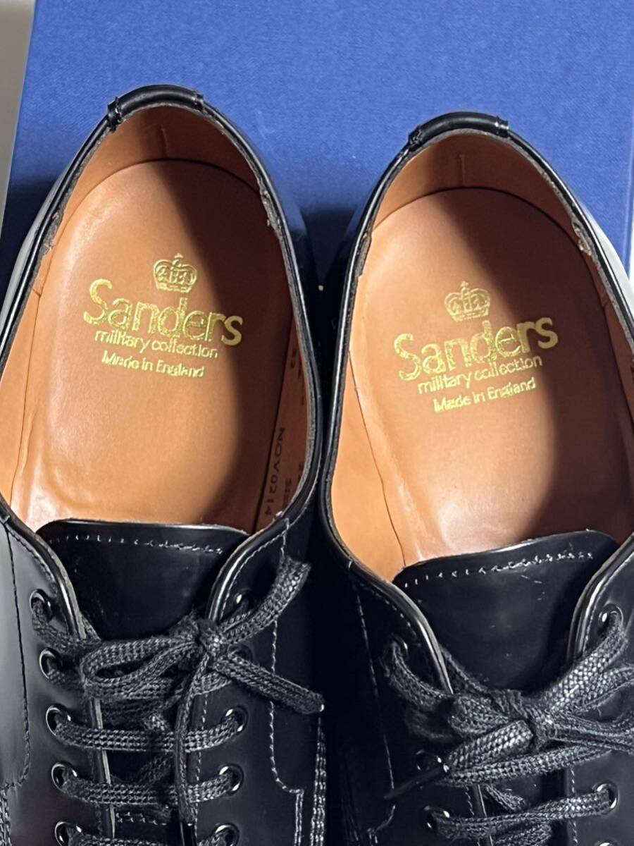 SANDERS officer shoe uk7.5 サンダース　オフィサーシュー_画像2