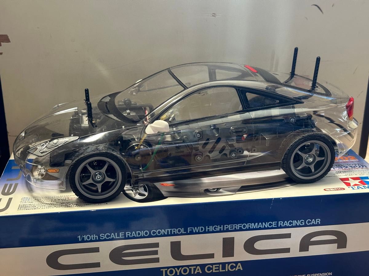 タミヤ 1/10 電動RCカー トヨタ セリカ 組立済 & アドスペックスポーツ 電動RCドライブセット