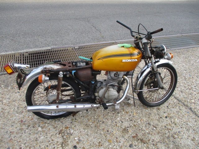 ▲9616▲ホンダ CB125 CB125J 不動 部品取り車 愛知の画像1