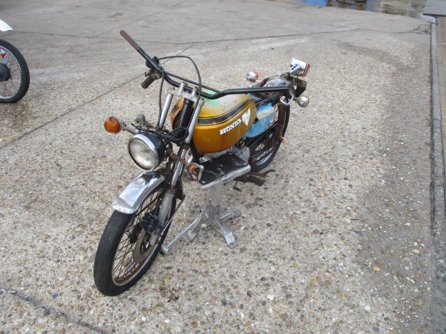 ▲9616▲ホンダ CB125 CB125J 不動 部品取り車 愛知の画像3