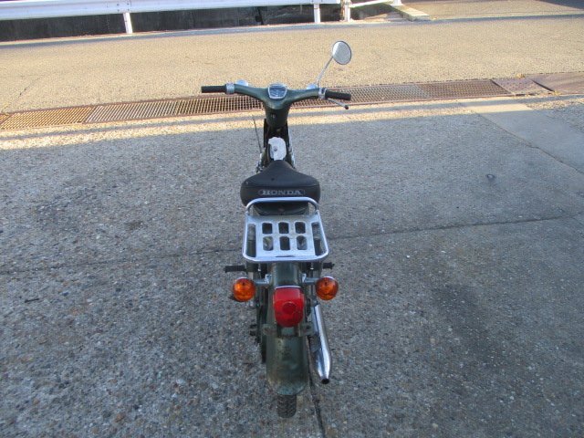 ▲9634▲ホンダ　スーパーカブ50　（ＳＵＰＥＲ　ＣＵＢ）　C50 グリーン　実働　愛知_画像7