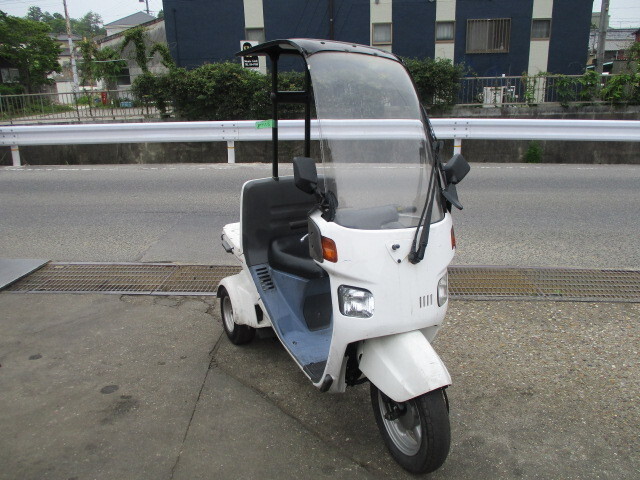 ▲8398▲ホンダ　ジャイロキャノピ-　（GYRO-CANOPY）　TA03 ４サイクル　屋根付き　実働　愛知_画像6