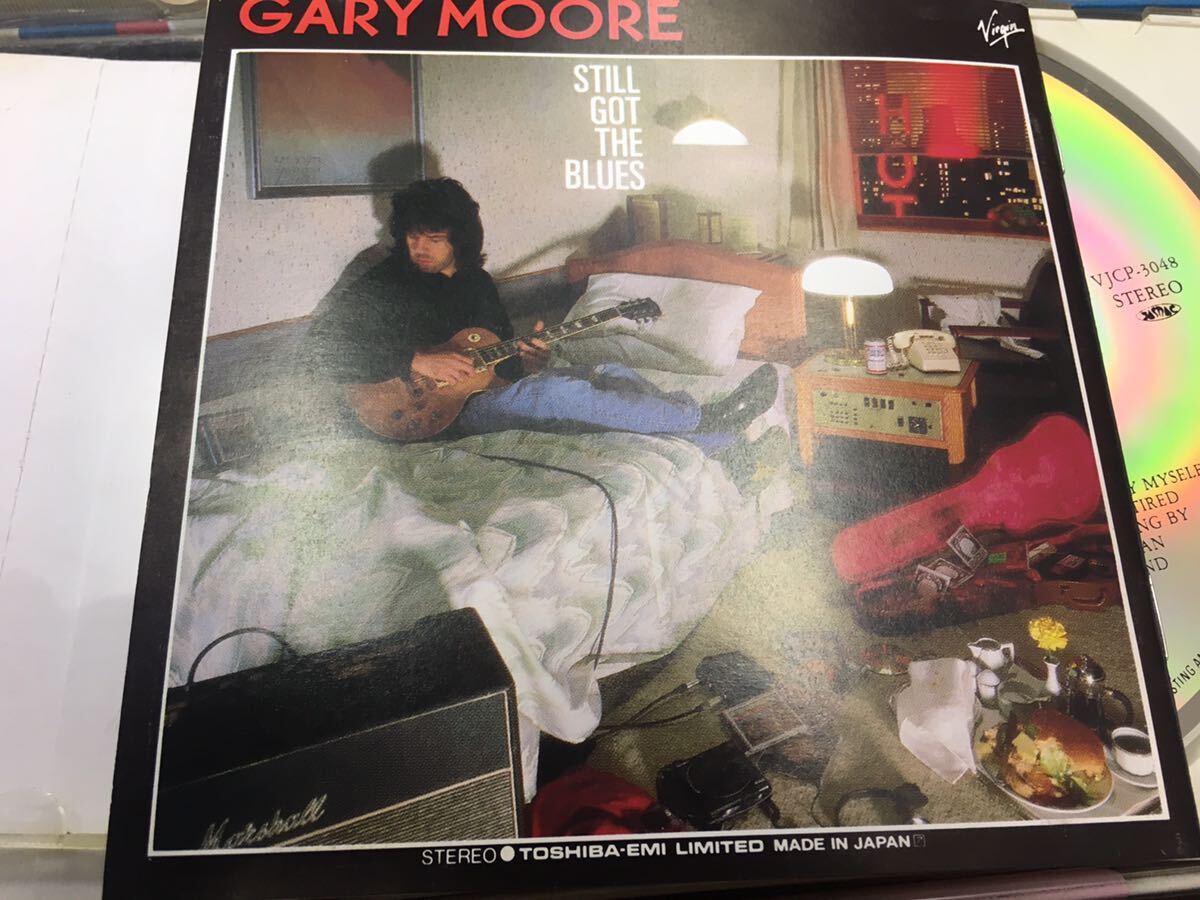 Gary Moore* б/у CD записано в Японии с лентой [ Gary * Moore ~ стойка ru*goto* The * блюз ]
