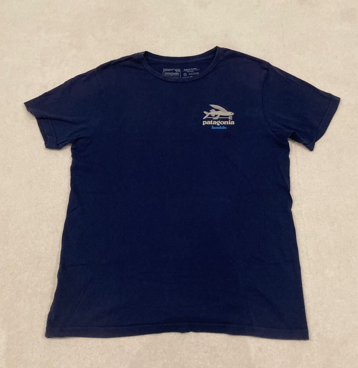 【ハワイ限定】patagonia パタゴニアHONOLULU ホノルル Tシャツ Mサイズ ホワイト logo t-shirt tee hawaii の画像1
