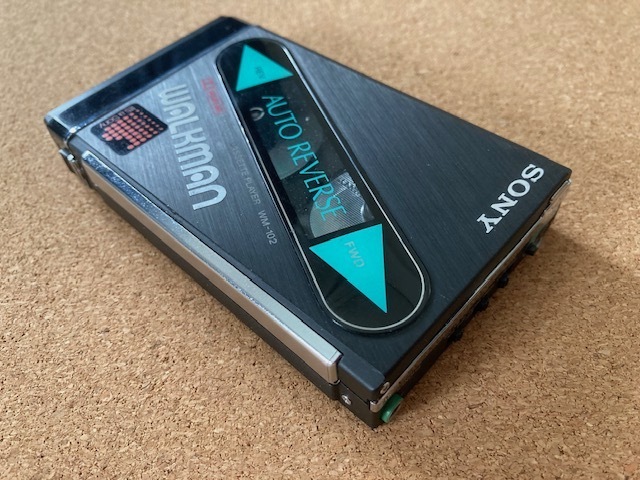 美品 SONY ウォークマン Walkman WM-102 ブラック WM-101改良モデル_画像2