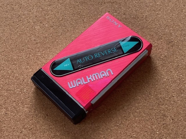 SONY ウォークマン Walkman WM-102 レッド _画像1