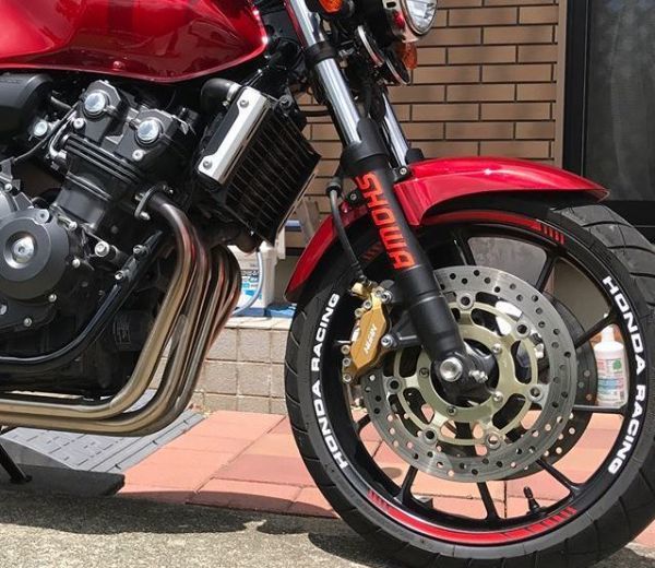 AxxL 29色から リムステッカー CB1300SF CB1300SB CB1000 CB400SF CB400SB VTR1000 VTR250 ホーネット CBR900RR VFR1200 VFR800 CBR400RRの画像2