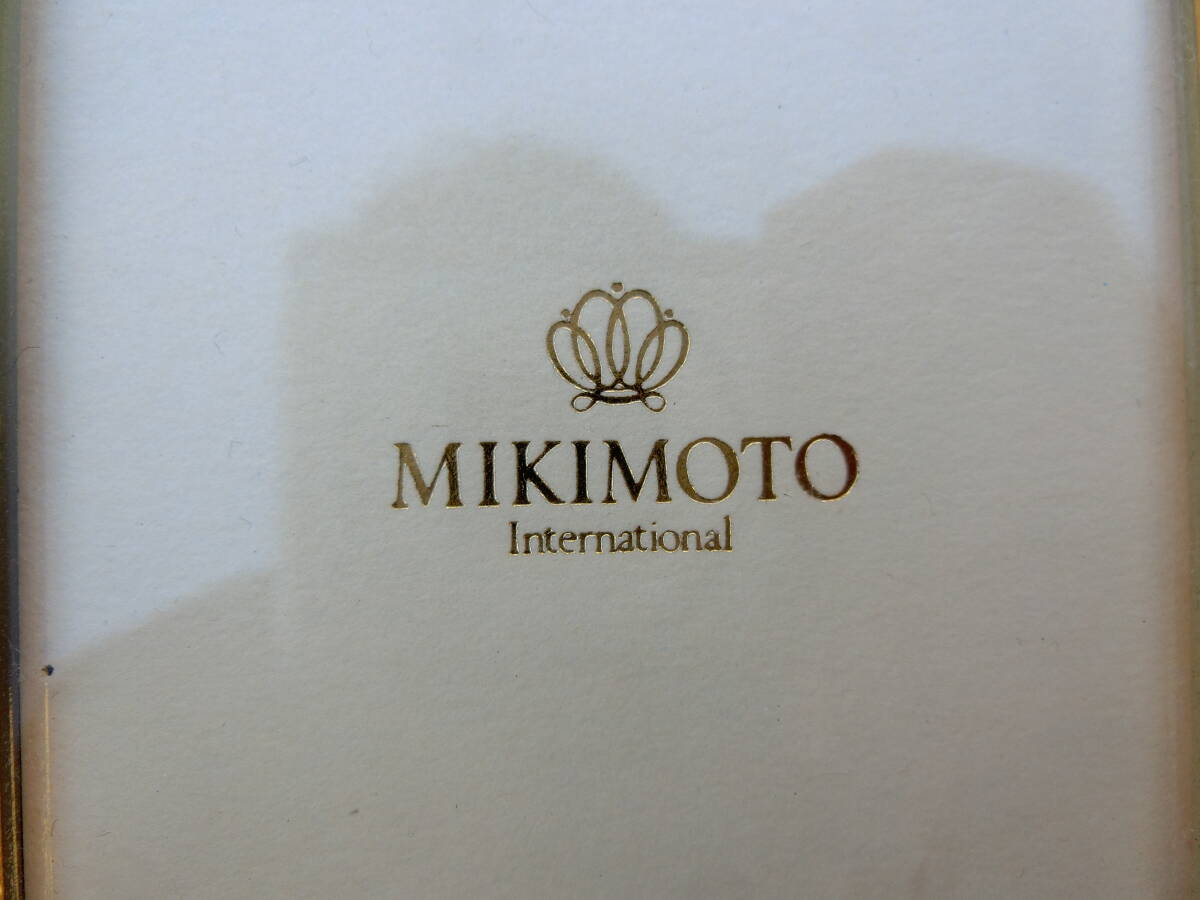 【1円～MIKIMOTO】ミキモト インターナショナル フォトスタンド 写真立ての画像4