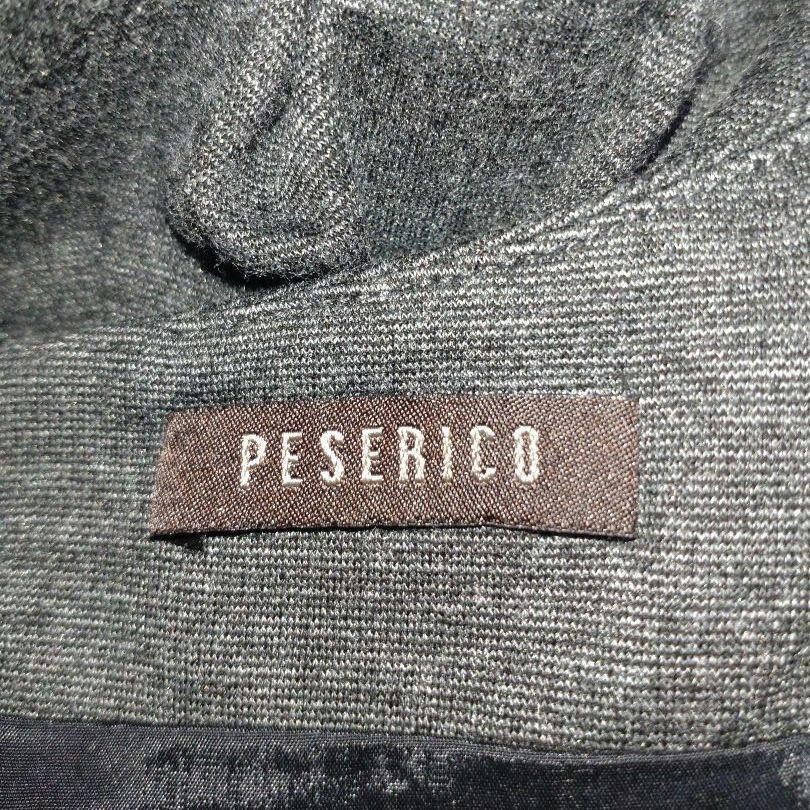 ★美品★PESERICO ペゼリコ　美ライン　ノースリーブワンピース　グレー_画像10