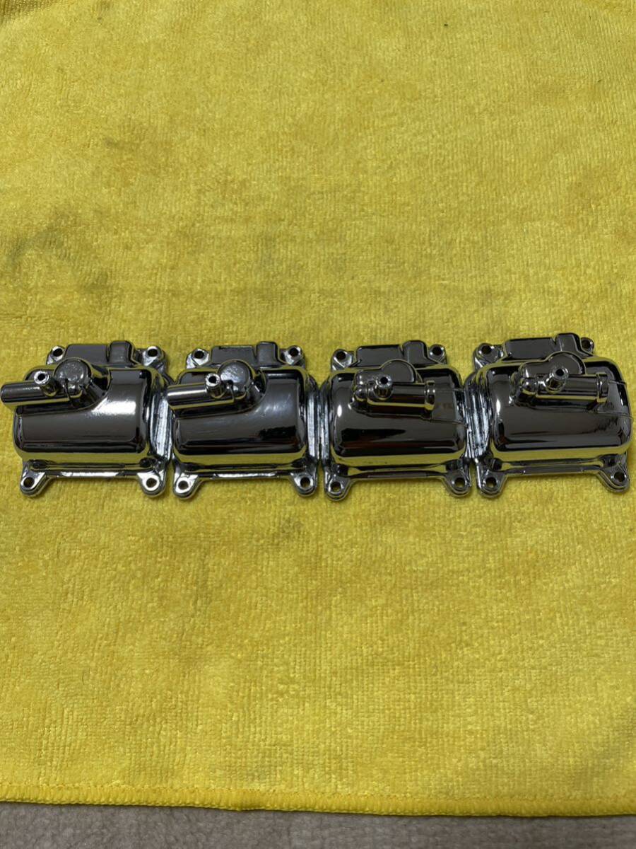 【送料無料】3221■CBX400F/CBR400F メッキキャブレタートップカバー(4個)※取付ボルト16本付き 【送料無料】3221■CBX400F/CBR400F メッキキャブレタートップカバー(4個)※取付ボルト16本付き