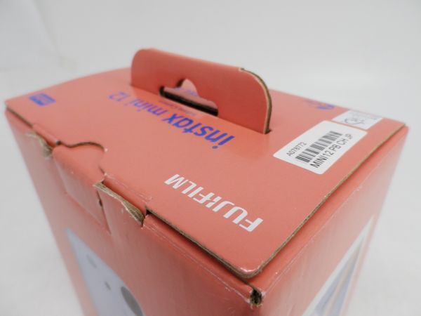 09●a253☆中古美品　インスタントカメラ　富士フィルム　instax　mini12　チェキ　パステルブルー　FUJIFILM　現状渡し_画像8