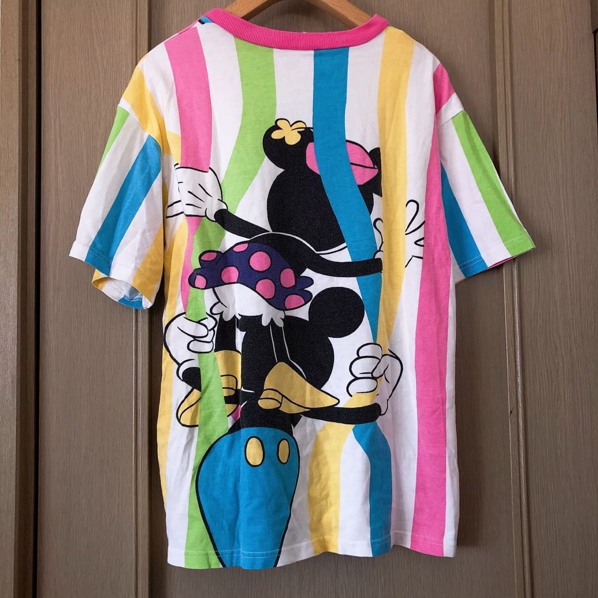 【MICKEY&CO.】古着 Tシャツ 半袖 ミキミニ ディズニー USA製 半袖Tシャツ ビンテージ Disney 90s