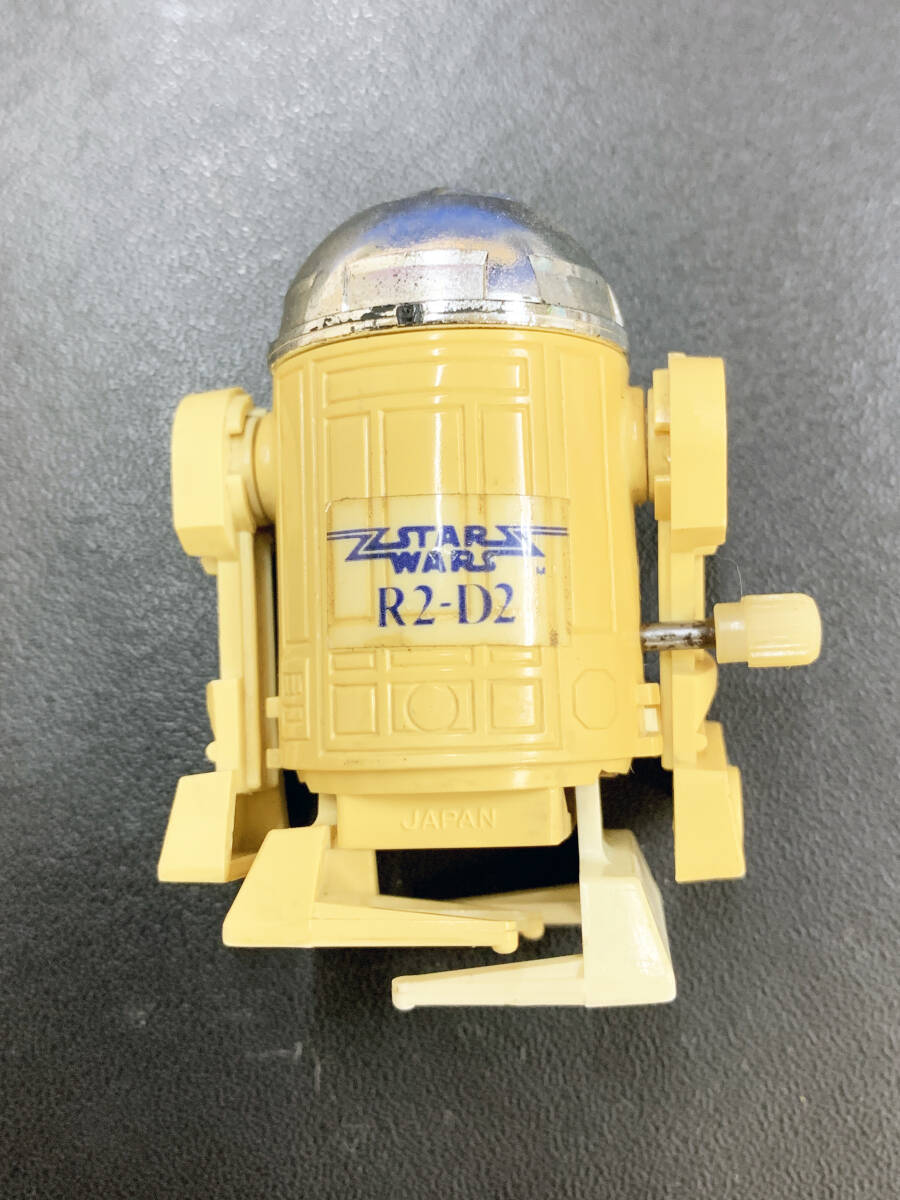 タカラ R2-D2 STAR WARS スターウォーズ トコトコ ゼンマイ フィギュア 全長5cm １９７８年当時モノ 送料無料の画像1