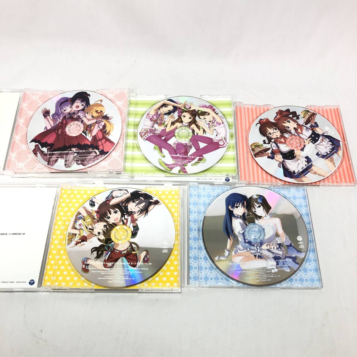 ＊[CD]アイドルマスター ANIM＠TION MASTER 生っすか SPECIAL 5枚セット 01～05 アルバム IDOLM＠STER 帯付きの画像4