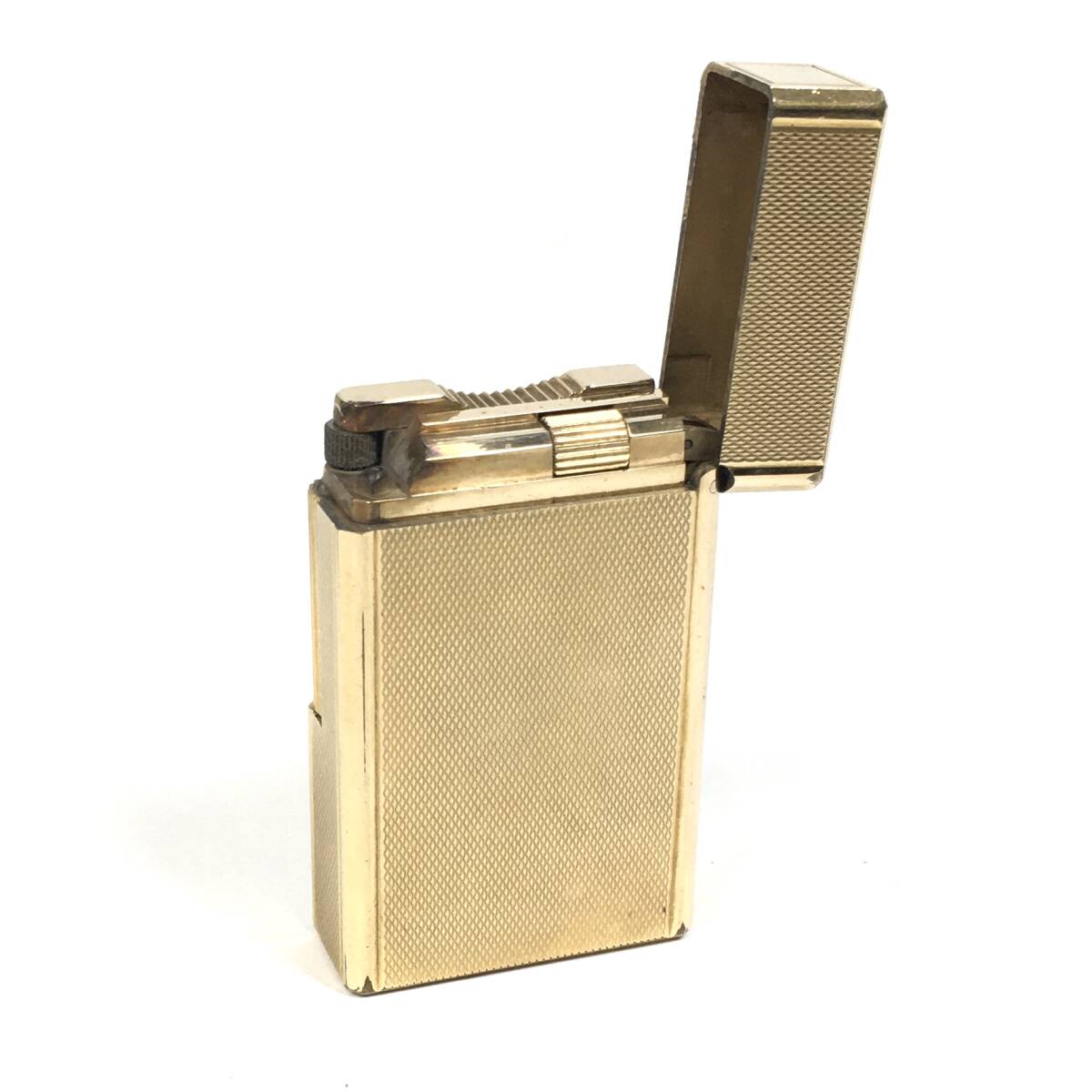＊【火花OK】ST.Dupont ライン1 20μ ガスライター ゴールドカラー 喫煙具 喫煙グッズ 煙草 タバコ デュポン_画像5