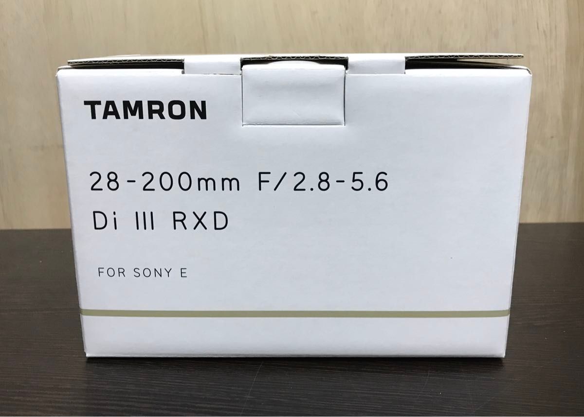 TAMRON ソニー Sony Eマウント カメラ レンズ 28-200mm F/2.8-5.6 Di III RXD 新品未開封