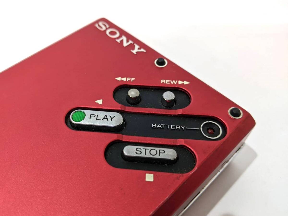 【5038】SONY ソニー WALKMAN DD ウォークマン ポータブルカセットプレイヤー WM-DD オーディオ 昭和レトロの画像8