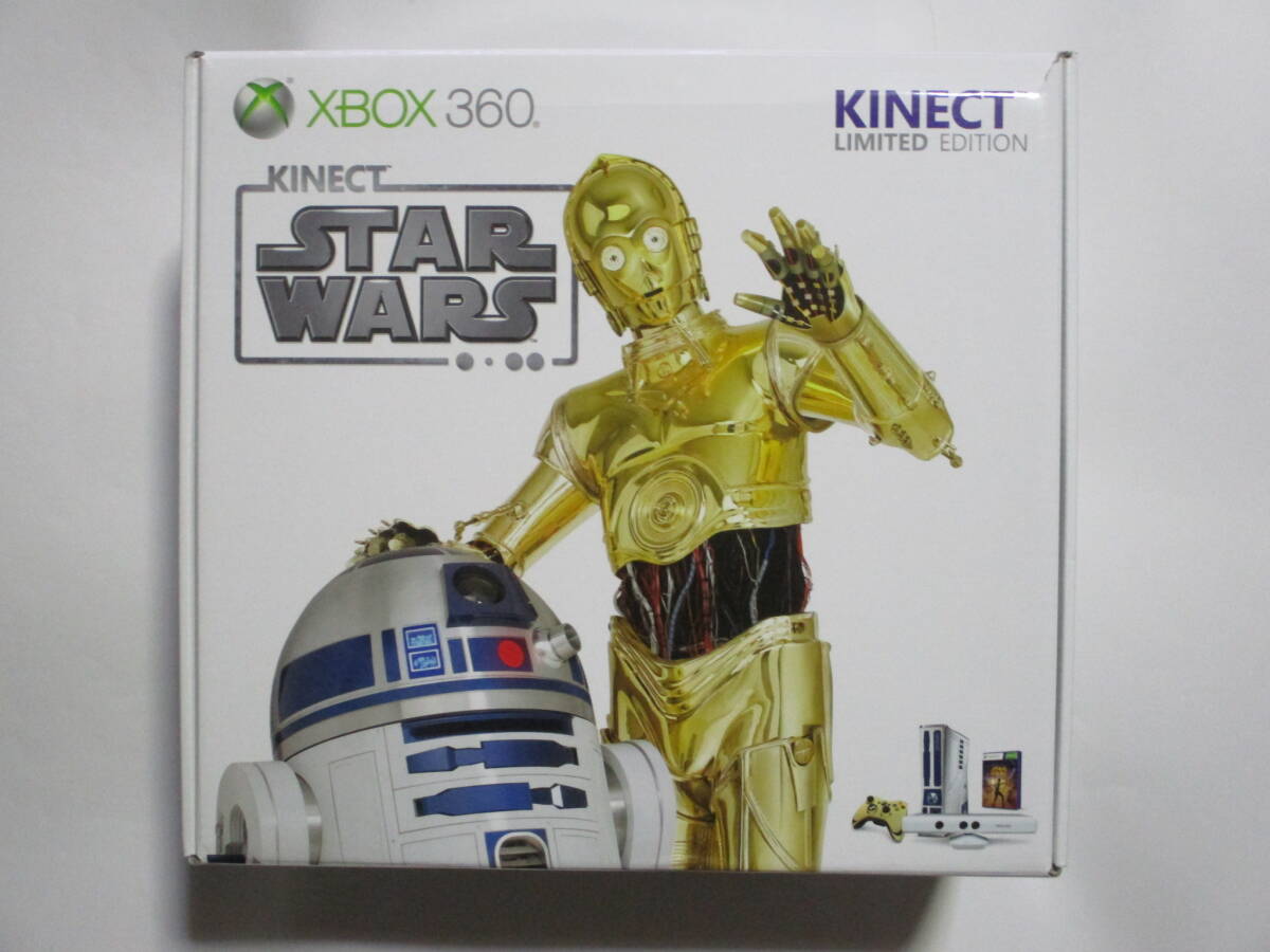 XBOX360 KINECT STAR WARS LIMITED EDITION スターウォーズリミテッドエディション 本体の画像1