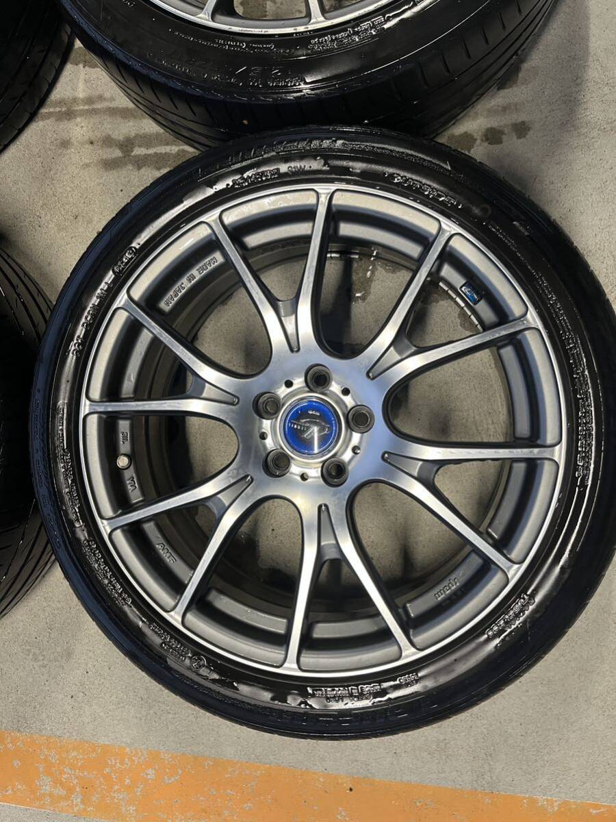 ウェッズ レオニス 215/45R17 プリウス カローラツーリング ウイッシュ 86 等に 7J 5H+47 MADE in Japan ホイールの画像5