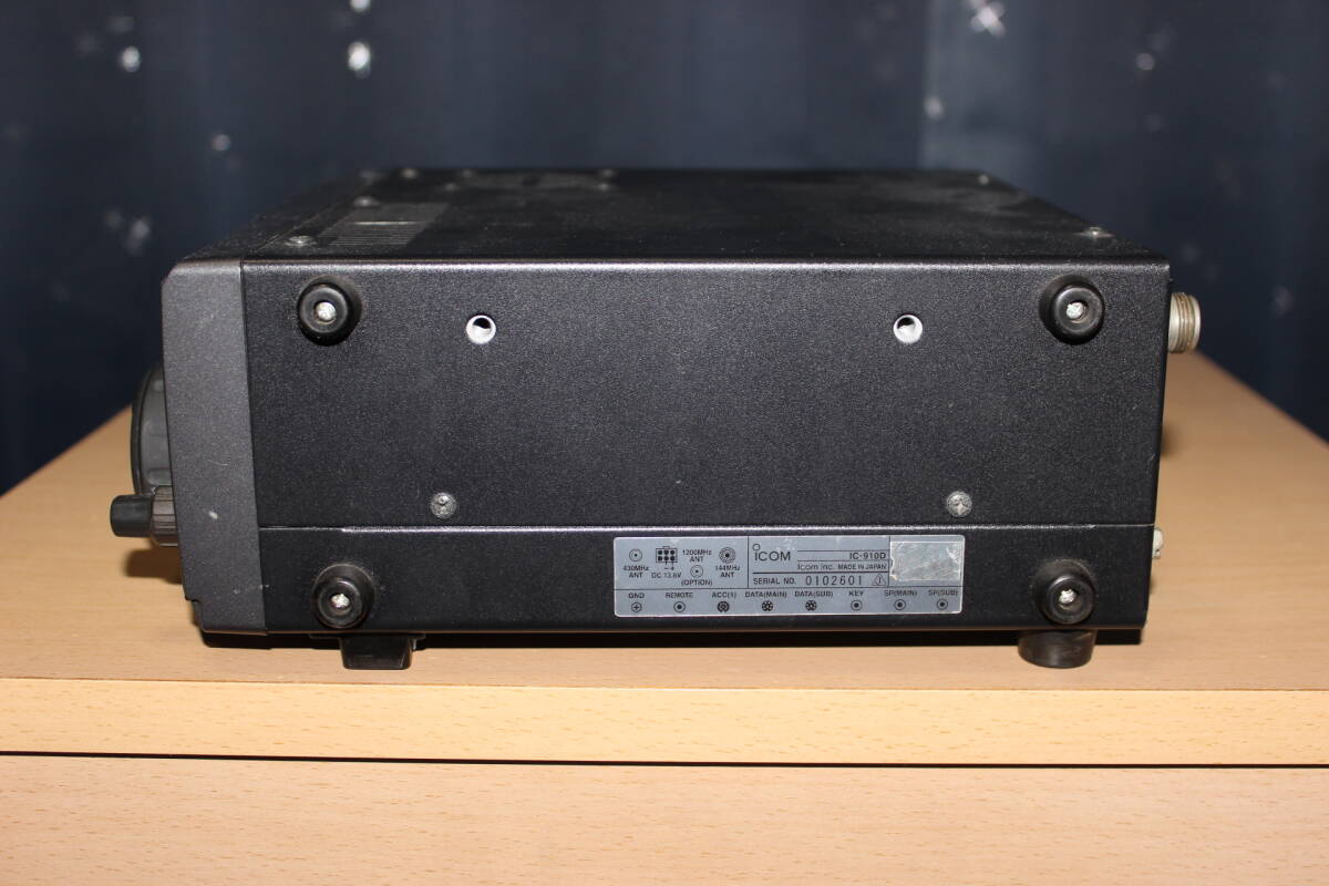 アイコム IC-910D EME送信改造品 ジャンク扱いで出品します。の画像4