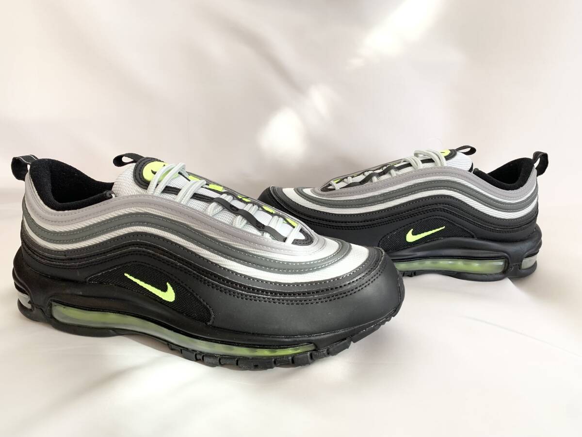 未使用 ナイキ AIR MAX 97 ICONS 定価2万円 正規品 NIKE 26.5 cm エア マックス 97 イエロー ブラック の画像6