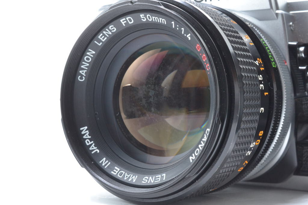 Canon キャノン AE-1 50mm f/1.4 SSC 完動品 清掃済 鳴きなし ＠3431の画像7