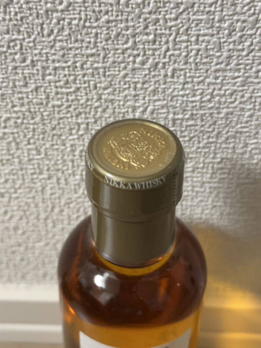 F236 未開栓 NIKKA ニッカ 原酒 10年 シングルカスク 北海道余市蒸留所限定 180ml 61％ ウイスキーの画像3