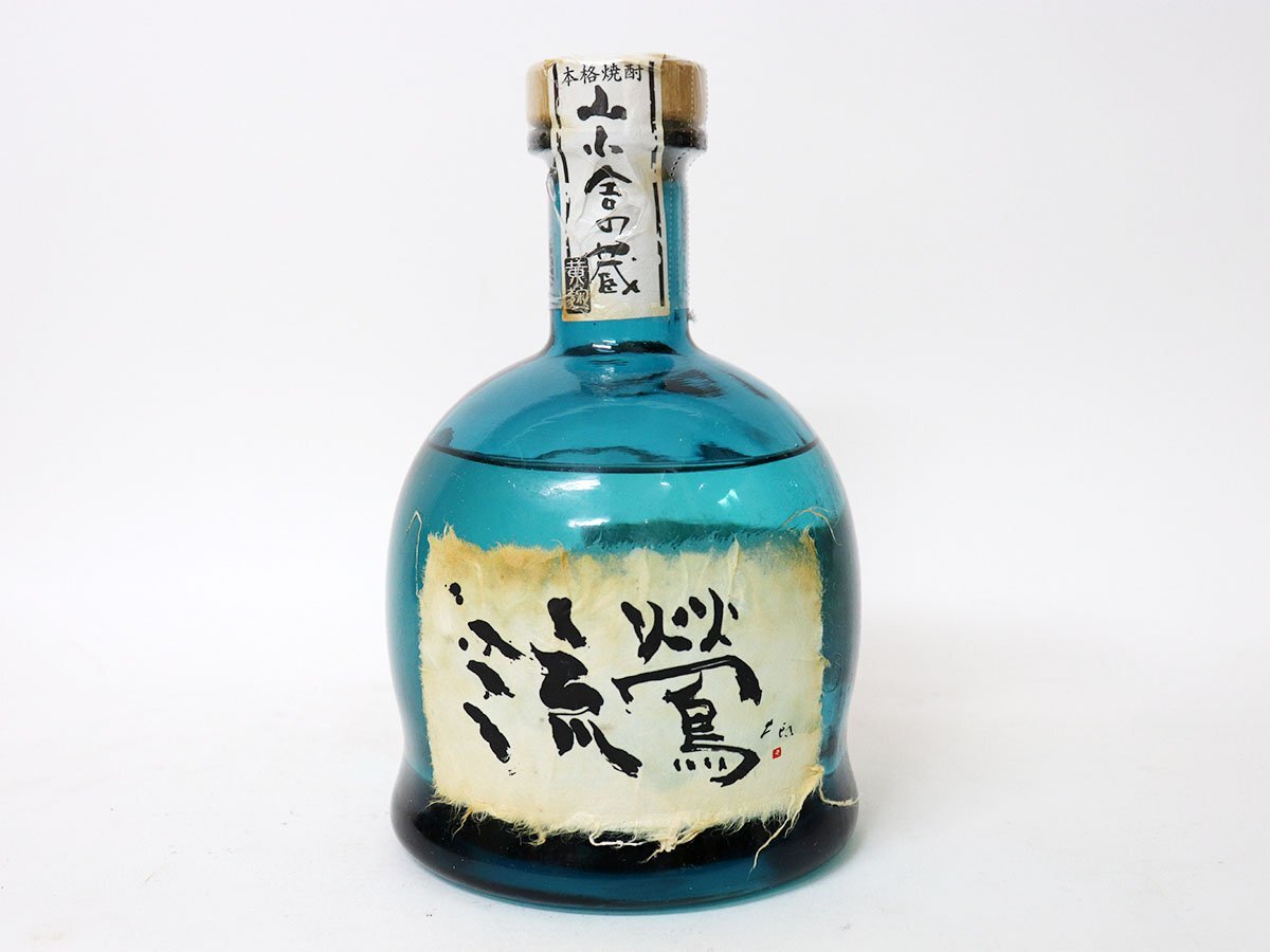 大阪府内限定発送★万膳酒造 流鶯 黄麹 *箱付［度数:35% 内容量:720ml］_画像2