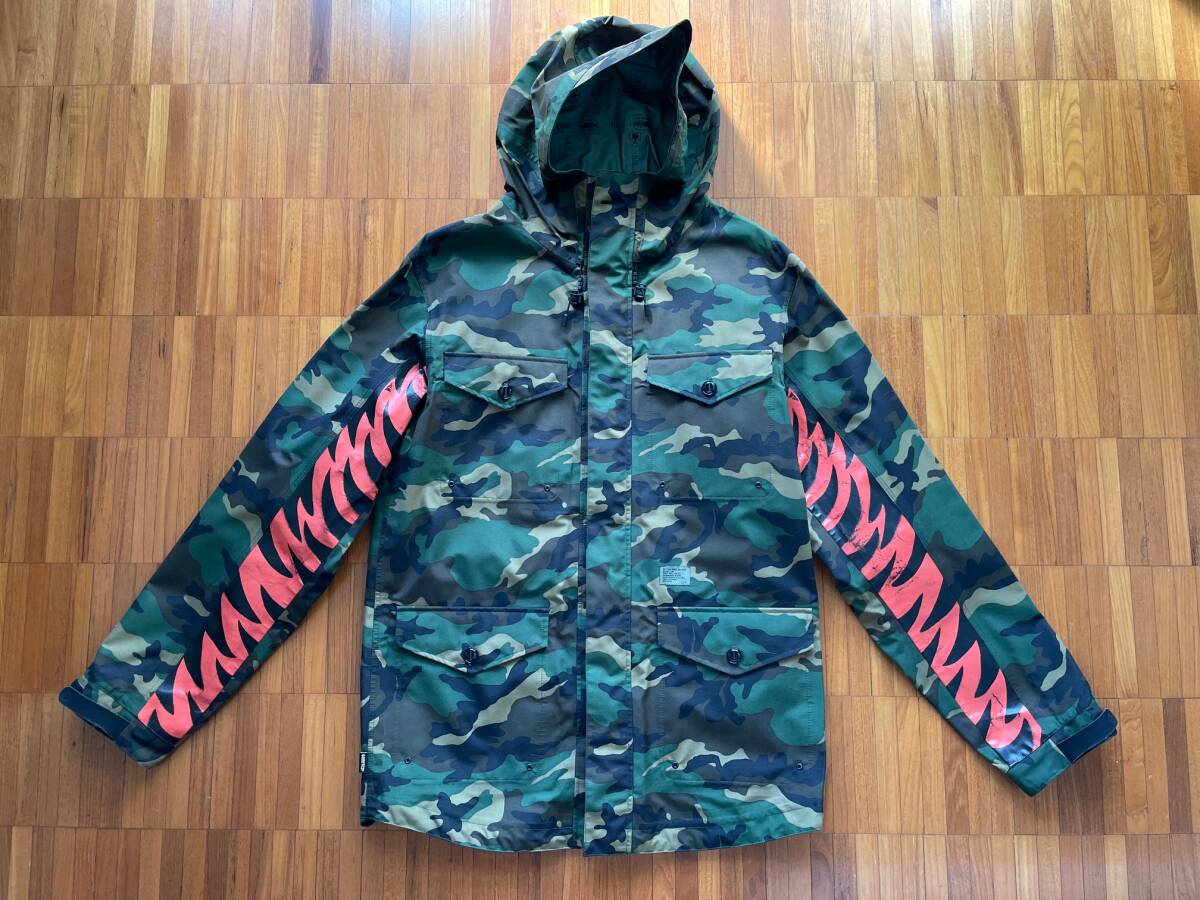 wtaps SHERPA JACKET WOODLAND GORE-TEX CAMO 迷彩 ゴアテックス ジャケット シェルパ neighborhood ecwcs supreme bape ネイバーフッド_画像1