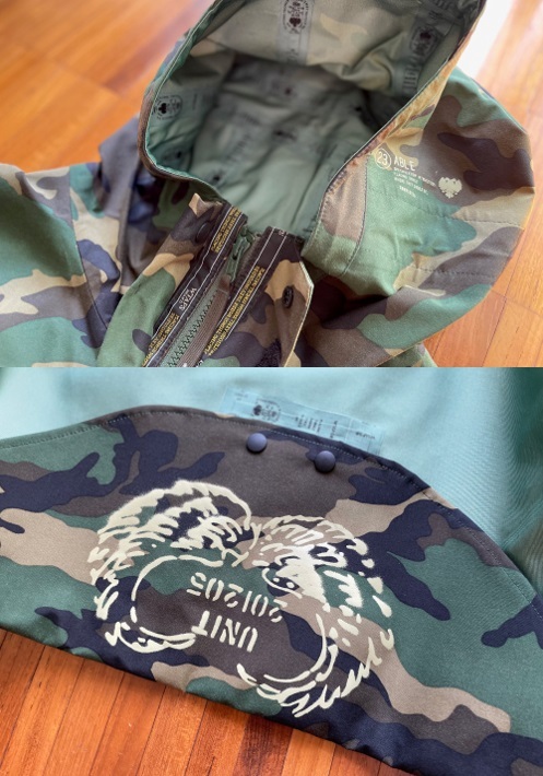 wtaps SHERPA JACKET WOODLAND GORE-TEX CAMO 迷彩 ゴアテックス ジャケット シェルパ neighborhood ecwcs supreme bape ネイバーフッド_画像6