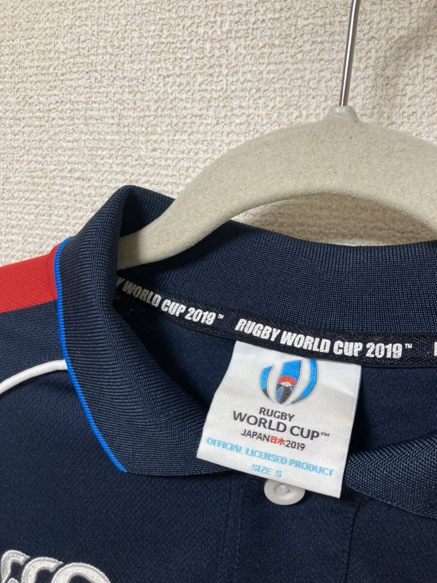 美品 ラグビー ワールドカップ2019 ポロシャツ カンタベリー Sサイズ