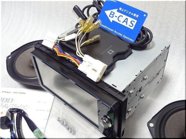 おまけ付き♪●トヨタ ダイハツ 純正 パイオニア HDD ワイドナビ NHZP-W58S フルセグ 地デジ対応●クラリオン スピーカー カロッツェリア _画像2