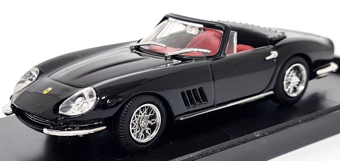 Ж BOX MODEL 1/43 Ferrari Ferrari 275 GTB/4 Spyder 1965 Route A Raggi Black черный 8428 box модель Ж Best Model BEST