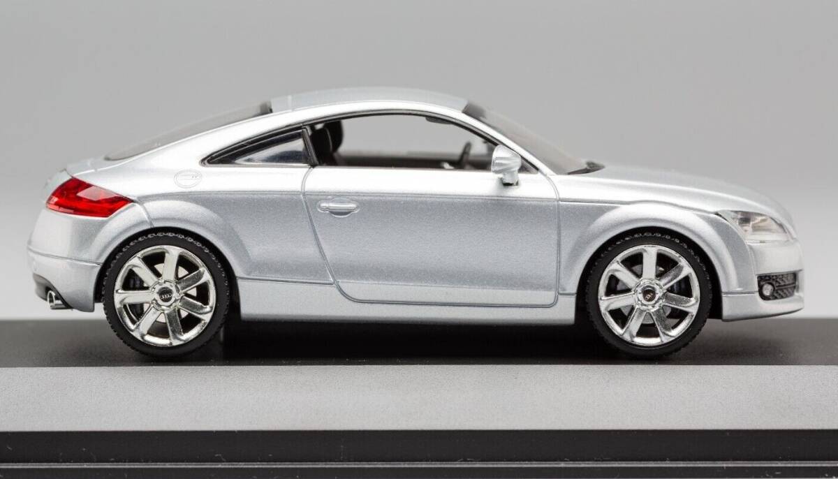 【特注!】Ж 未使用 珍品シュコー1/43 アウディ Audi TT クーペ Coupe 8J 2006 シルバー Silver SchucoЖ Quattro TTS RS 8N R8 PMA MMP