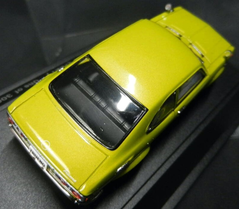 Ж エブロ 1/43 トヨタ スプリンター トレノ TOYOTA Sprinter Trueno TE27 ライトグリーン ゴールド Light Green Gold Levin レビン EBBRO_空調の効いた暗所コレクションルーム保管！