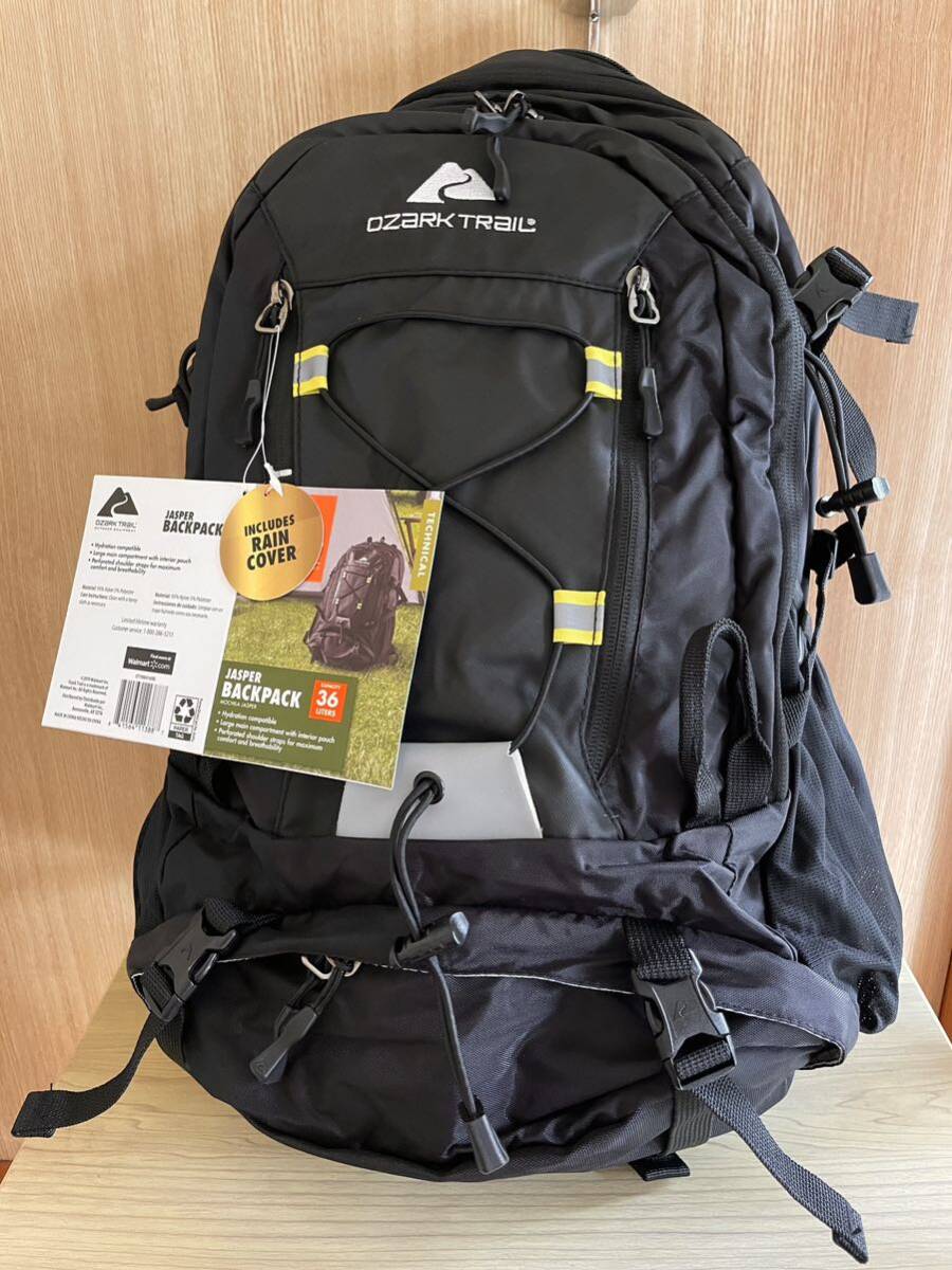 新品　Ozark Trail　JASPER BACK PACK　バックパック　レインカバー内蔵　36L_画像1