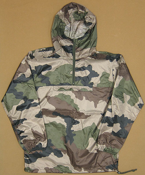 フランス軍タイプレインパーカーCCEカモXL新品104§lovev§jk§雨具