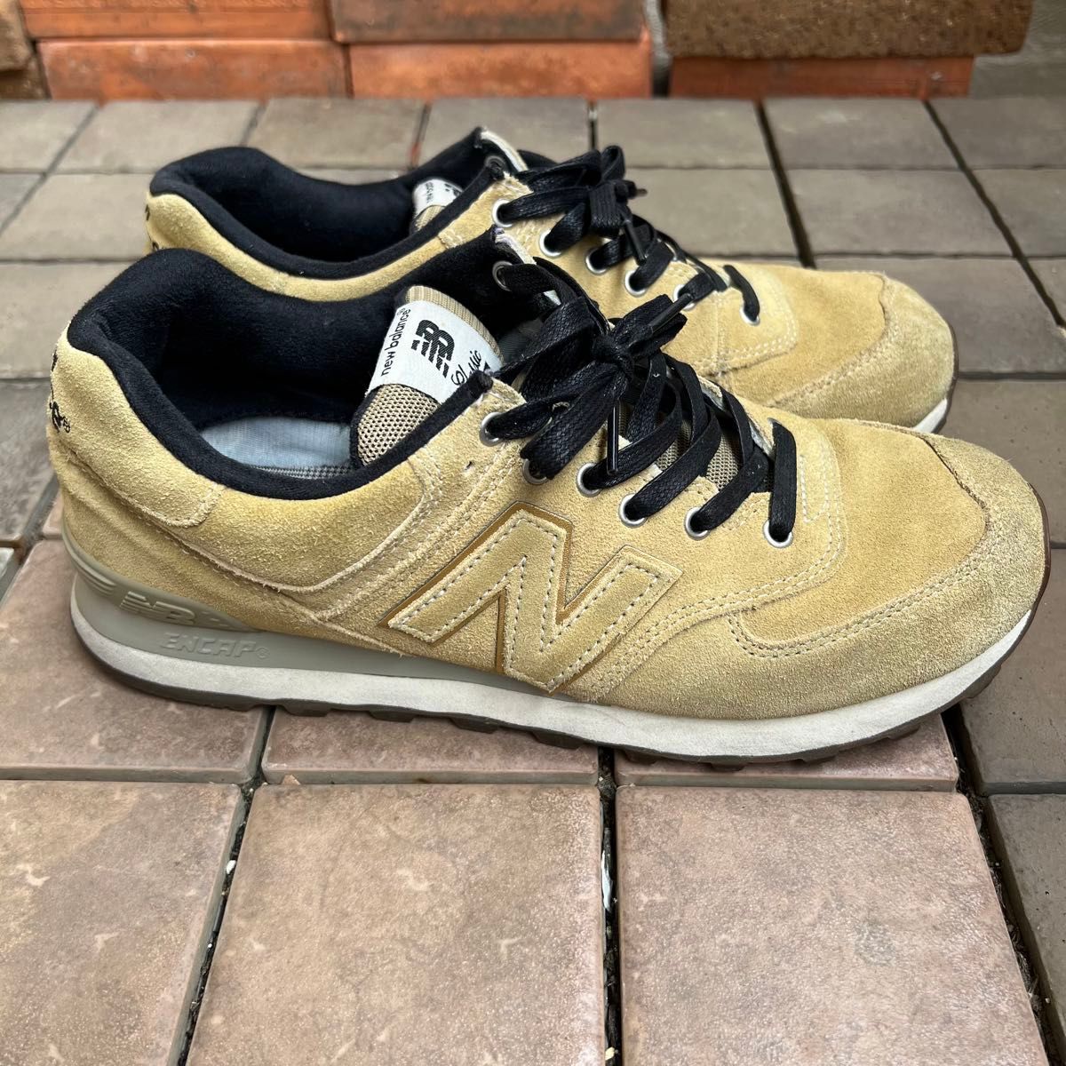 NEW BALANCE ニューバランス ローカットスニーカー ML574GKE 26.5cm スウェード スニーカー