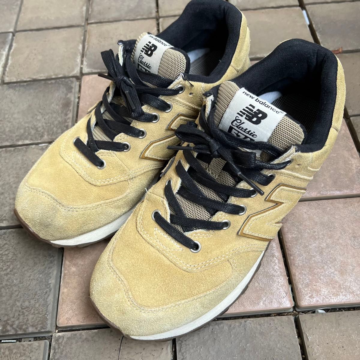 NEW BALANCE ニューバランス ローカットスニーカー ML574GKE 26.5cm スウェード スニーカー