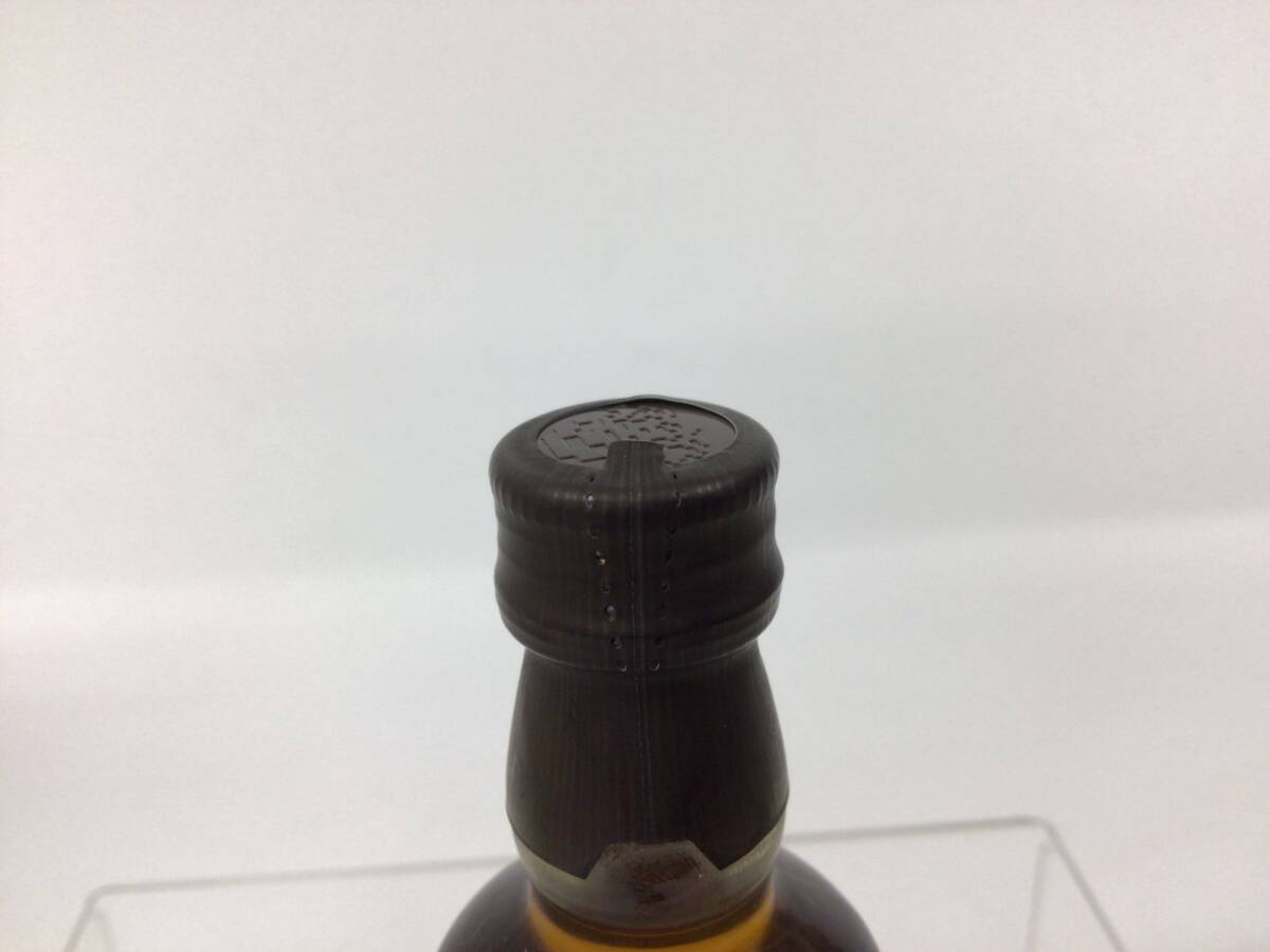 ウイスキー 山崎18年 初期ミニボトル 大字山崎時代 旧ボトル 激レア 50ml 重量番号:1 (RW2)の画像4